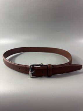 J. Crew Brown Leather Belt, Men's Size 30